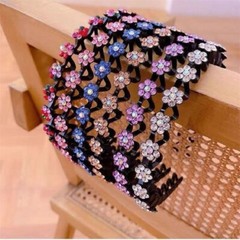 Headband Women Girl Hair Accessories Pearl Hair Band Simple Hair Loop Clip