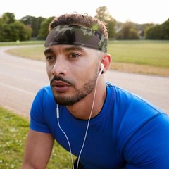 Sweat Absorbing Headband Moisture Wicking Sweatband Sport Headband for Men Women