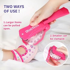 Shining Diamond Hair Sparkle Stapler Machine Set Gems for Decor Girls Gift