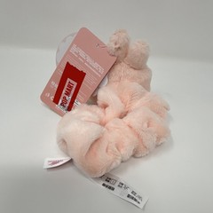 POP MART POP MART Plush Pink Mokoko Scrunchie Embroidered Flower