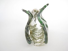 Green abalone sea shell effect hair claw clamp clip fine thin hair