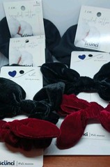 7 Pack Scunci 3 Recycled Soft Cotton Jumbo black 2-2 ali manna velvet scrungies