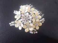 Floral Hair Ornament, Elegant, Used, 8x8cm, Sweet Design
