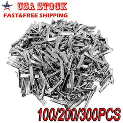 100/200/300x Silver Single Prong Alligator Metal Clips 1.75″ Hair Bow Clips Bulk