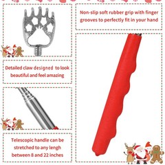 Stocking Stuffers for Men, 2 Pack Extendable Back Scratcher, Christmas Gifts for