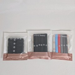 GIMME BEAUTY Thick & Long Hair Bands Tie Lot of 3 Packs (16 Bands Total)