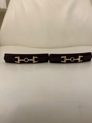 L. Erickson USA Silk Bit Volume Barrette Sable Brown 100% Silk Charmeuse Barette