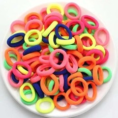 200 PCS Elastic Hair Ties Band Rope Ponytail Scrunchies Hair Holder for Girls
