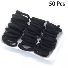 50 Pcs Hair Ties Soft Seamless Hair Bands Fr Thick Thin Hair Ponytail Holders