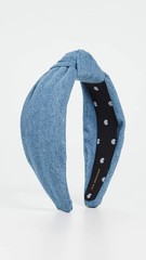 Light Denim Blue Knotted Headband Hair Accessories For Women One Size Fits All