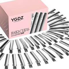150 PCS 1.77 Inch 4.5cm Silver Metal Single Prong Alligator Hair Bow Clips