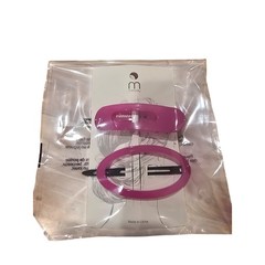 Melody 2-Piece Purple Geometric Hair Clip Set