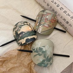 Vintage Chinese Style Wooden Hair Stick for Women Hanfu Cheongsam Accessory