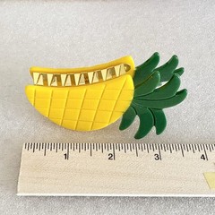Pineapple Hair Claw. Summer Hair Accessories, Hair Clips Fruit.