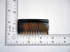 4 Combs x Good Hair Days 2 3/4″ Dark Brown Side comb Hair comb Made in USA 42211