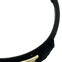 Salvatore Ferragamo Black Gold Chemical Fiber Hardware Other Jewellery