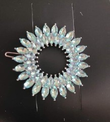 NWT – Paparazzi – Flauntable Fireworks – BLUE – Hair Clip