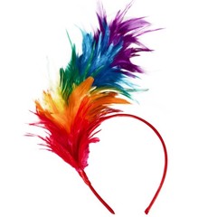 Fashion Feathers Headband for Tea Party Cocktail Wedding Fascinator