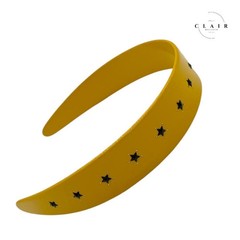 Gucci x Adidas Collaboration Headband Yellow Star Logo Women Brand New Unused