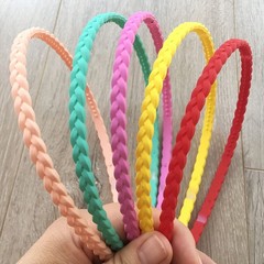 12pcs Thin Colorful Headbands 6mm Hair Bands for Women Girls Kids Teens