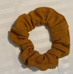 Tan Scrunchie Guatemala Hand Made Yoga Bright NEW Scrunchy Hair Tie Corn Husk