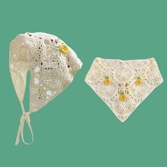 Lightweight Breathable Wool Yarn Headscarf for Daily and Special Events