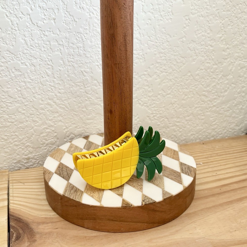 Pineapple Hair Claw. Summer Hair Accessories, Hair Clips Fruit.