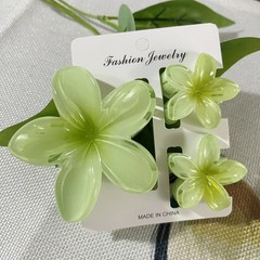 3Pcs/18Pcs Egg Flower Hair Clips Gradient Candy Color Flowers Suitable for Daily