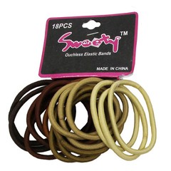 108 pcs Ponytail Rubber bands Hair holder Scrunchies Elastic Bands SWEETY