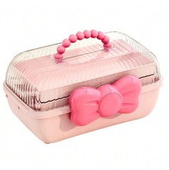 Hair Accessories Organizer 3 Layer Hair Tie Storage Box Collapsible Plastic Box