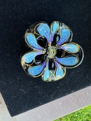 1 New flowers Gorgeous Hair Clip Painted Hand made Hair Accessories US Seller