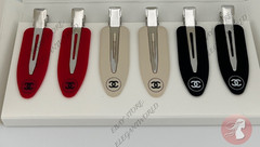 CHANEL GWP Beauty Hair Clip Set Accessory No Bend No Crease Hair Clip Authentic