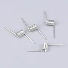 8 Set Hair Claw Clip Spring Replacement with Central Axle Rod for Large Medium