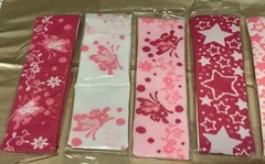 Head Hair Band NIP of 6 Assorted Colors and Patterns Stars ⭐️ Butterflies Pink
