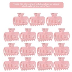15Pcs Hair Roller Clips & Claws – Essential Hairdressing Tools for Curling & Sty
