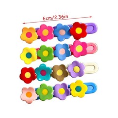 Fancy Flower Alligator 1 Count (Pack of 4), Red,Blue,Green,Yellow,Pink,Purple