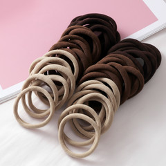 Men Women Hair Ties Soft Seamless Hair Bands Fr Thick Thin Hair Ponytail Holders