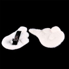 Cartoon Angel Wing Hair Clips Cute Plush Hairpins Lovely Non Slip Barrettes