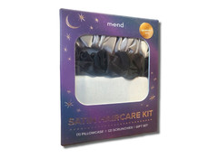 m-e-nd Satin Night Haircare Kit Pillow Case & Scrunchies