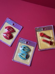 VTG Treville Hair Sho Lot of 3 Cute Animal Hair Clips Made In Taiwan
