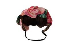 Dolce & Gabbana Multicolor Sequined Lurex Black Hair Headband 100% Authentic