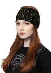 Hair Glove® Bling Dandelion Starry Night w/Gems Ez Bandz #50335 Stretch Headband