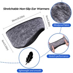 1/3 Outdoor Activities Sports Fitness Winter Ear Muffs Headband Sport Full Cover