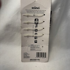 SCUNCI Side Combs 2 Colors 8 Count Hair Accessories All Ages New On Card