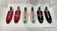Authentic CHANEL Beauty Hair Clip Set Accessory No Bend Hair Clip NEW GWP