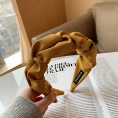 2022 Fashion Hair Hoop Hair Bands for Women Girls Flower Solid Color Freeshpping