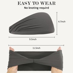Breathable Lightweight Sun Protective Sport Hairband for Outdoor Fitness