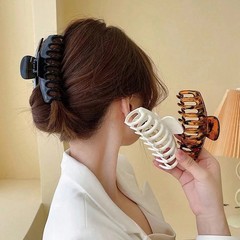 Large Hair Claw Clips Strong Hold for Thick Hair 4 Pack Matte Non Slip