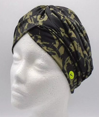 Nike Women’s Head Wrap Printed Medium Olive/Black/Atomic Green