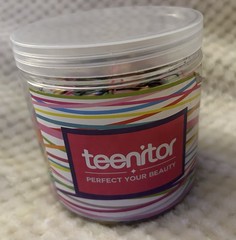 Teenitor Color Elastic Hair Bands Hair Ties Several 100, Preowned